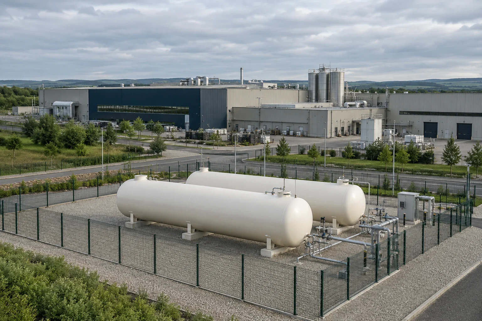 Газоснабжение промышленных объектов